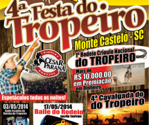 Festa do Tropeiro  cartaz-4-tropeiro